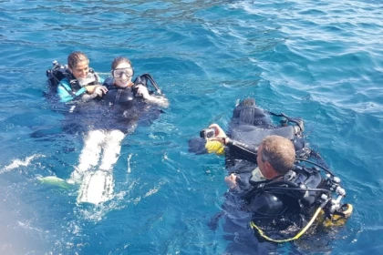 First dive - Port Fréjus - Bonjour Fun