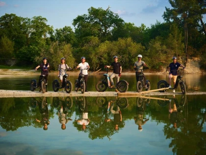 Circuit trottinette tout terrain - "Entre lacs et vignobles de Pessac Léognan" (1h30) - app.name