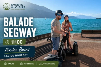 Segway Tour lake Aix les Bains - Bonjour Fun