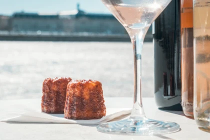 Premium cruise, Glass of wine and canelé - Bonjour Fun