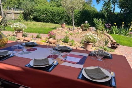 Bucolic Lunch in Garden - Bonjour Fun
