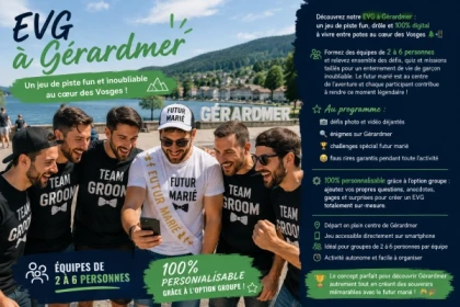 STAG PARTY CITY CHALLENGE GERARDMER - Bonjour Fun