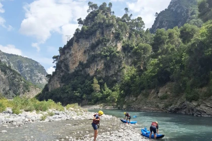 Kayak rafting Gorges de la Mescla | 30' from Nice | - Bonjour Fun
