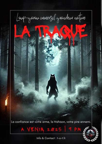 Loup garou grandeur nature "La traque" Doubs - Besançon - app.name