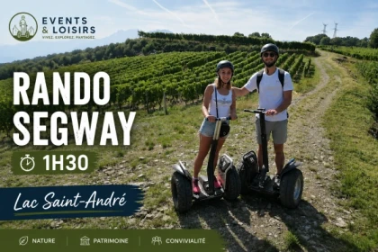 Segway tour 1h30 - Vineyards - Bonjour Fun