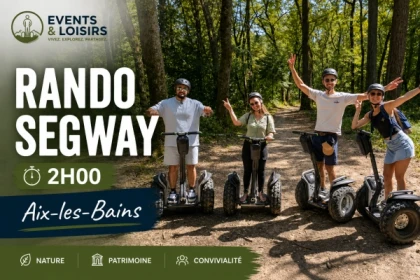 Segway tour 2h00 - Aix les Bains - Bonjour Fun