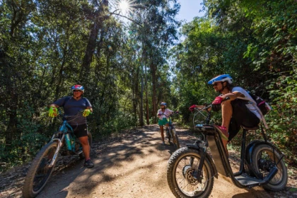 Randonnée en trottinette électrique tout-terrain à Coti-Chiavari - app.name