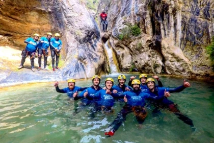 Canyoning Lentegí – Granada - Bonjour Fun