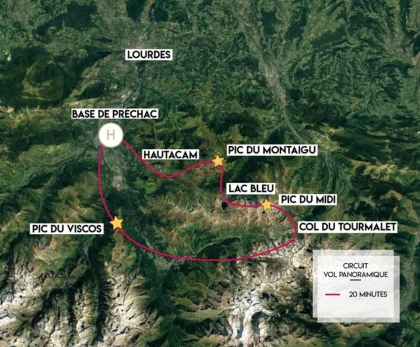 PRECHAC - Survol du Pic du Midi partagé 20 min - app.name