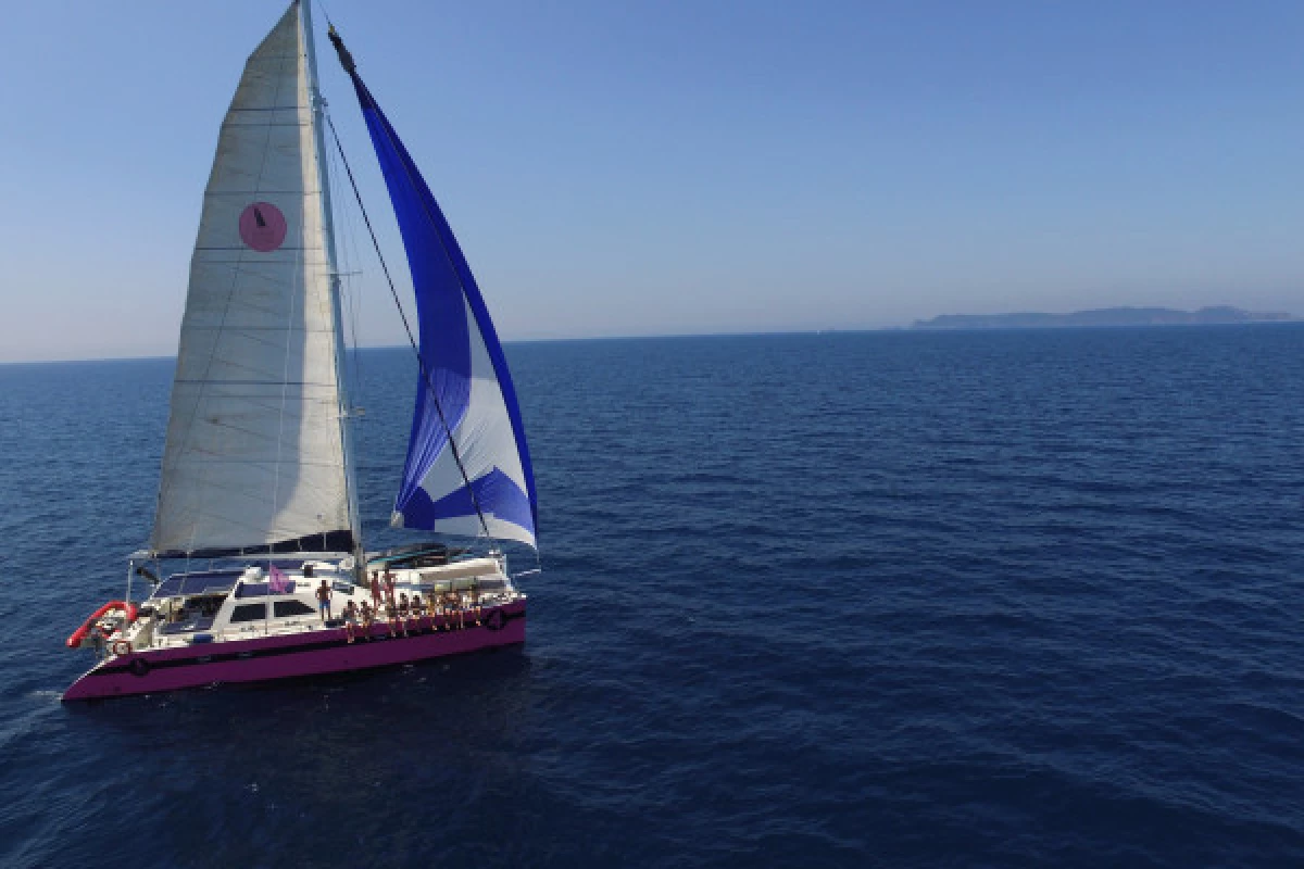 1/2 journey in Catamaran from Lavandou - Bonjour Fun