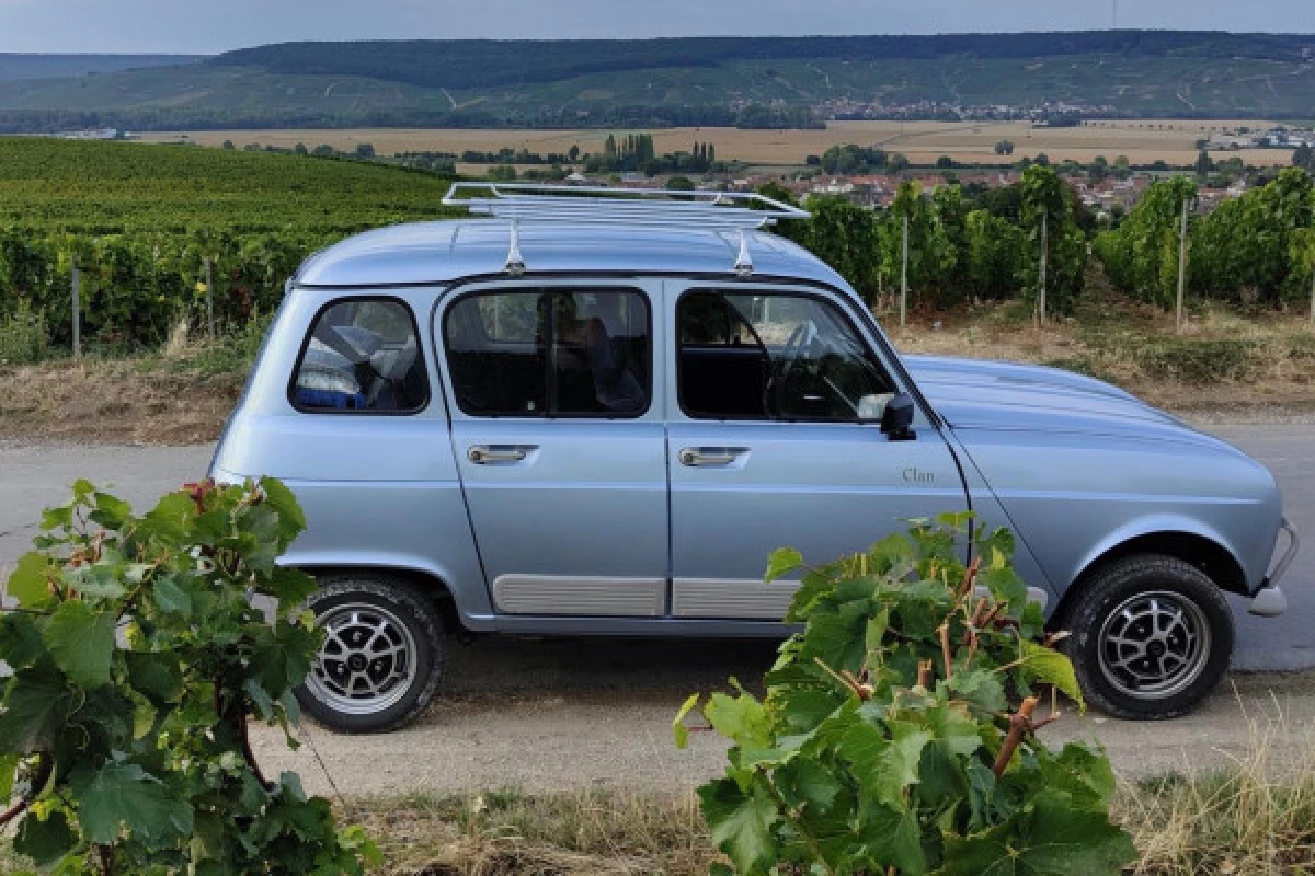 4L or 2CV Champagne Tour - Epernay - Bonjour Fun