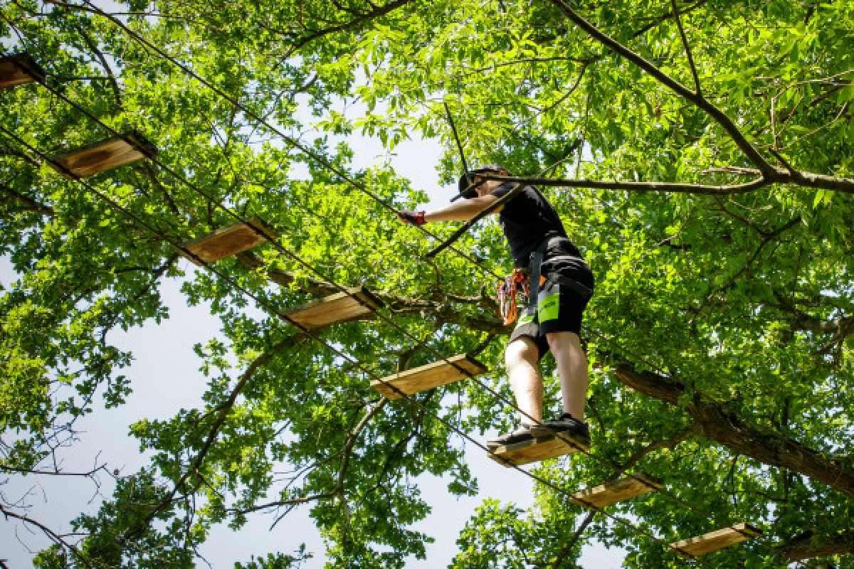 High rope park and zip lines – Fun Parc Brumath - Bonjour Fun