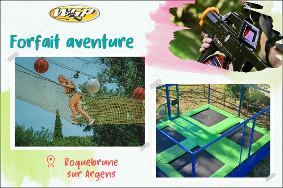 WGP ARENA - Adventure package - Bonjour Fun