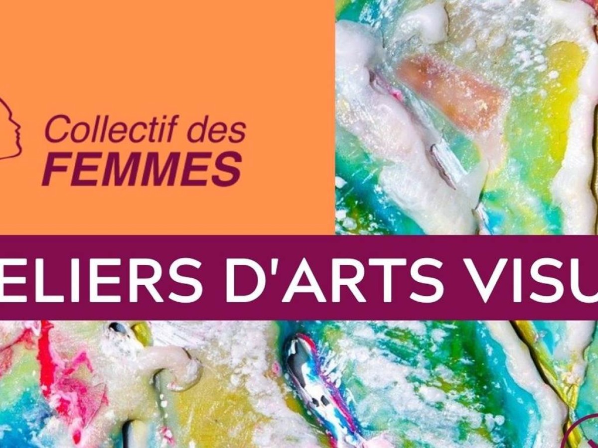 Atelier - réalisation d'un tableau  - collectif des femmes - Bonjour Fun