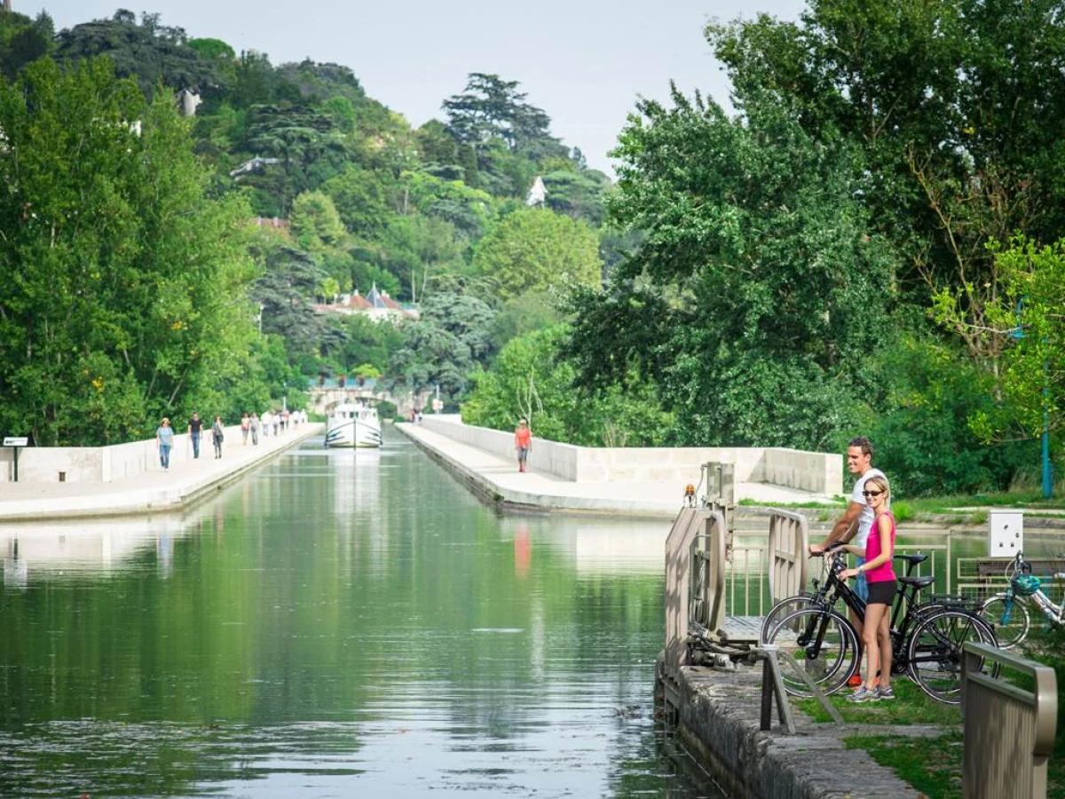 Au départ du Pont Canal d'Agen - Bonjour Fun