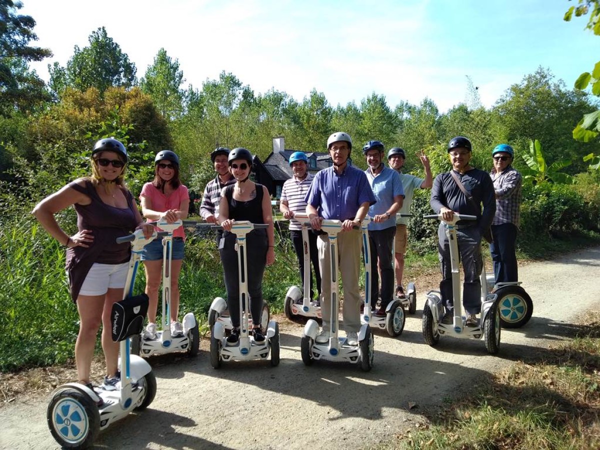 Ballade en groupe avec encadrement canal d'Ille et vilaine Rennes - Bonjour Fun