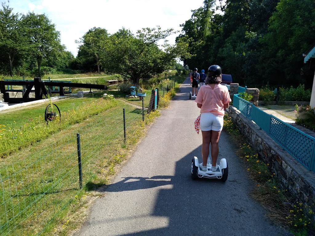 Ballade en groupe avec encadrement canal d'Ille et vilaine Rennes - Bonjour Fun