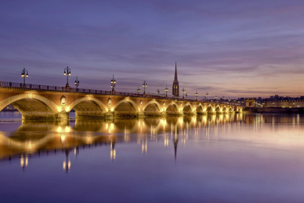 Night tour in Bordeaux in a sidecar - Bonjour Fun