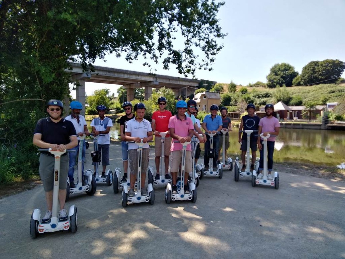BALADE GYROPODE BORDS DE MAYENNE à CHANGE. - Bonjour Fun