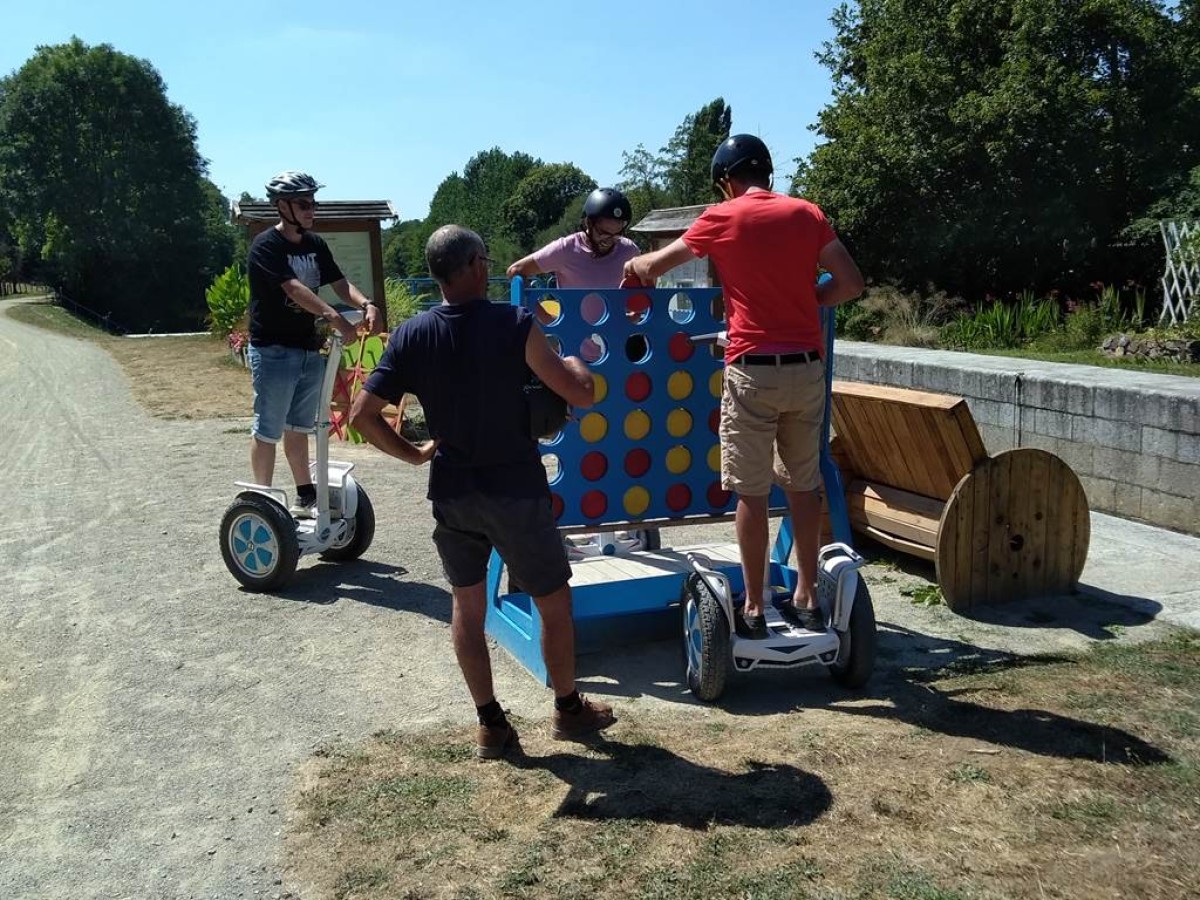 BALADE GYROPODE BORDS DE MAYENNE à CHANGE. - Bonjour Fun