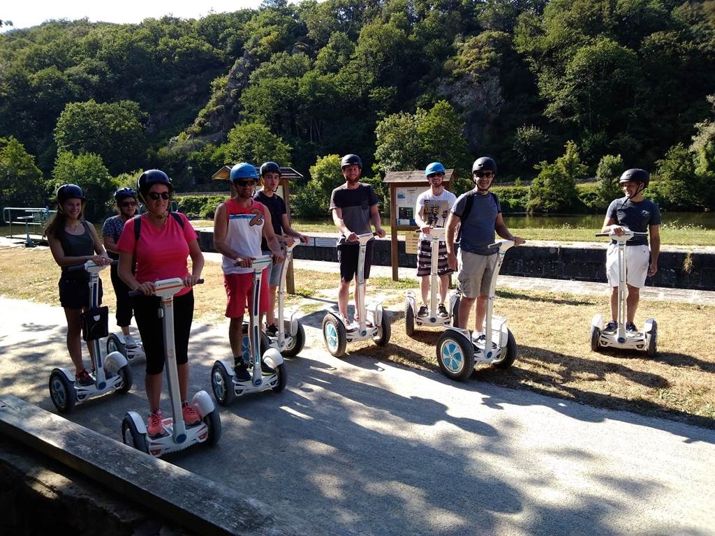 BALADE GYROPODE BORDS DE MAYENNE à CHANGE. - Bonjour Fun