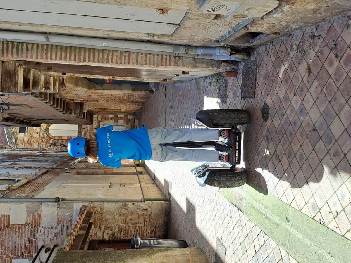 Balade patrimoine / jeu :Itinéraire dans la ville d'Agen Green Pursuit - Bonjour Fun