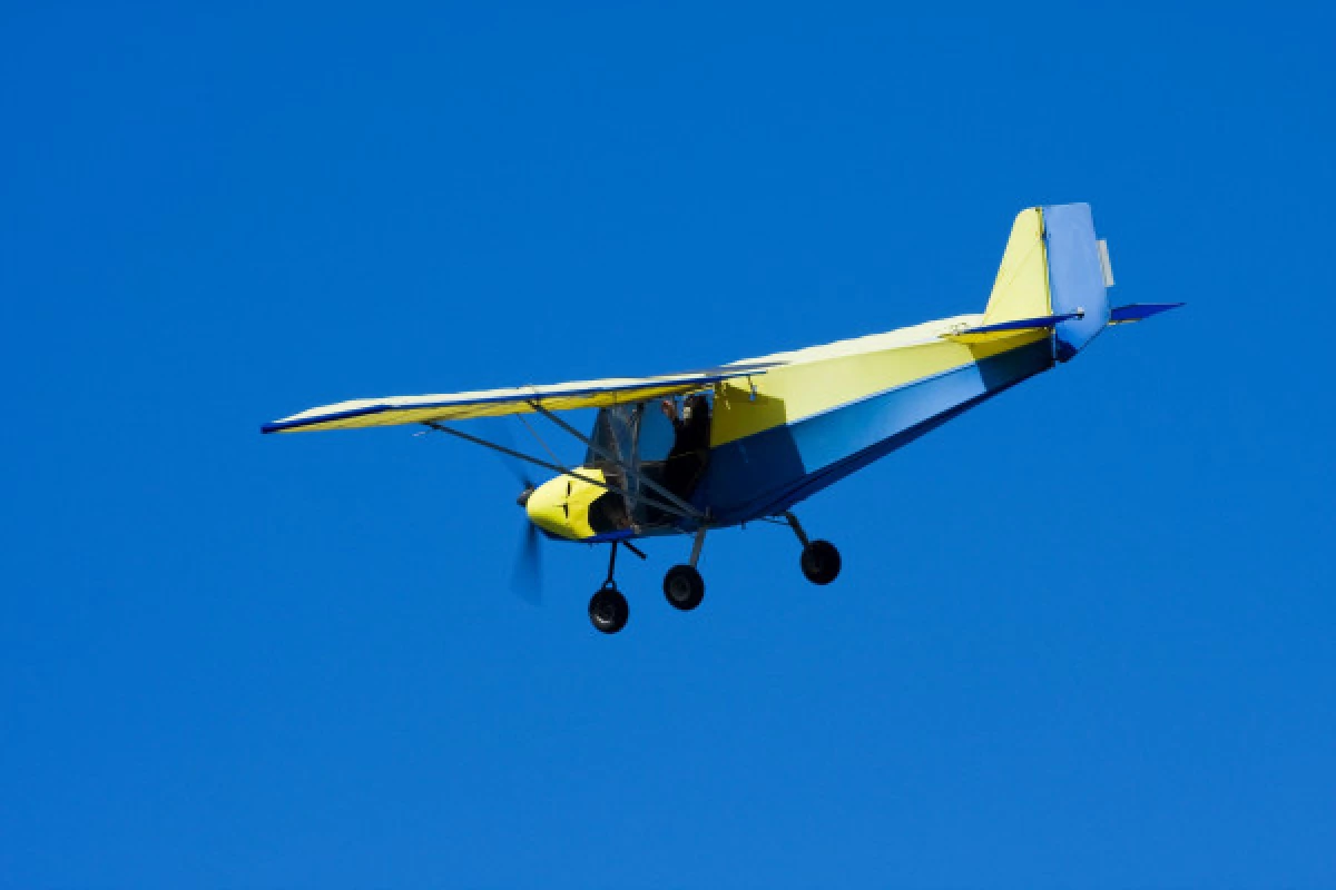 First flight in a multi-axis and autogyro microlight - Bonjour Fun