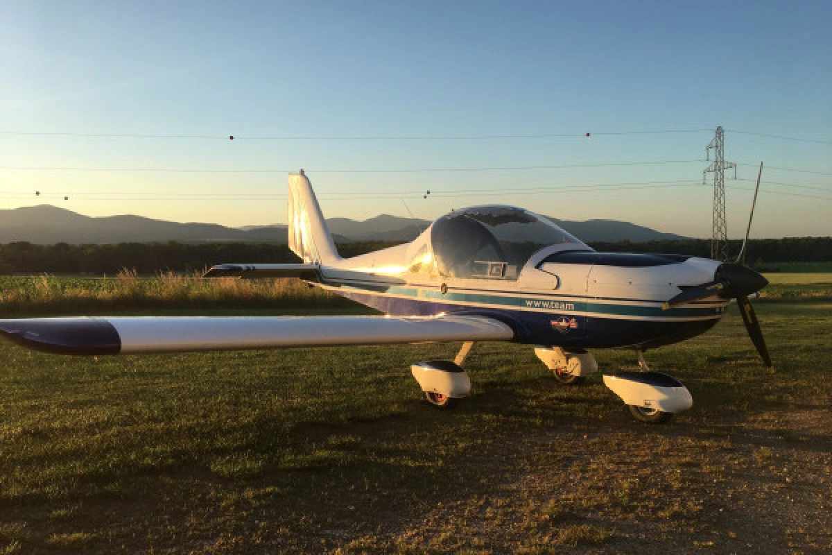 First flight in a multi-axis microlight - Bonjour Fun