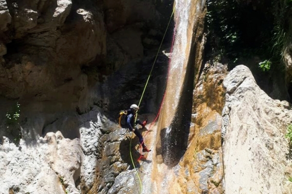 Canyoning Lentegí - Bonjour Fun