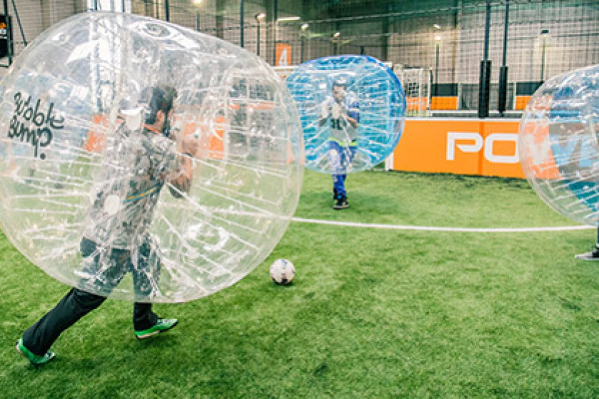 Bubble Bump N ° 1 of football in bubbles - Saint Raphaël - Bonjour Fun