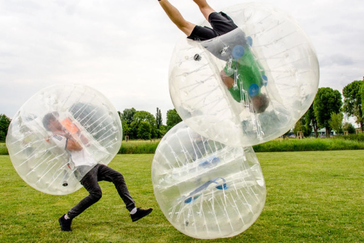 Bubble Bump N ° 1 of football in bubbles - Saint Raphaël - Bonjour Fun