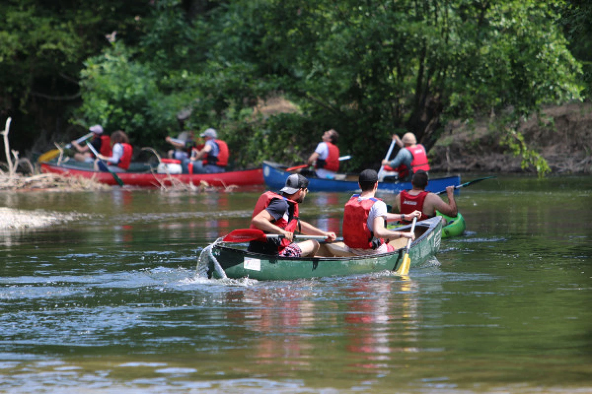 Canoeing or Paddle 1 half day - about 2h30 - Bonjour Fun