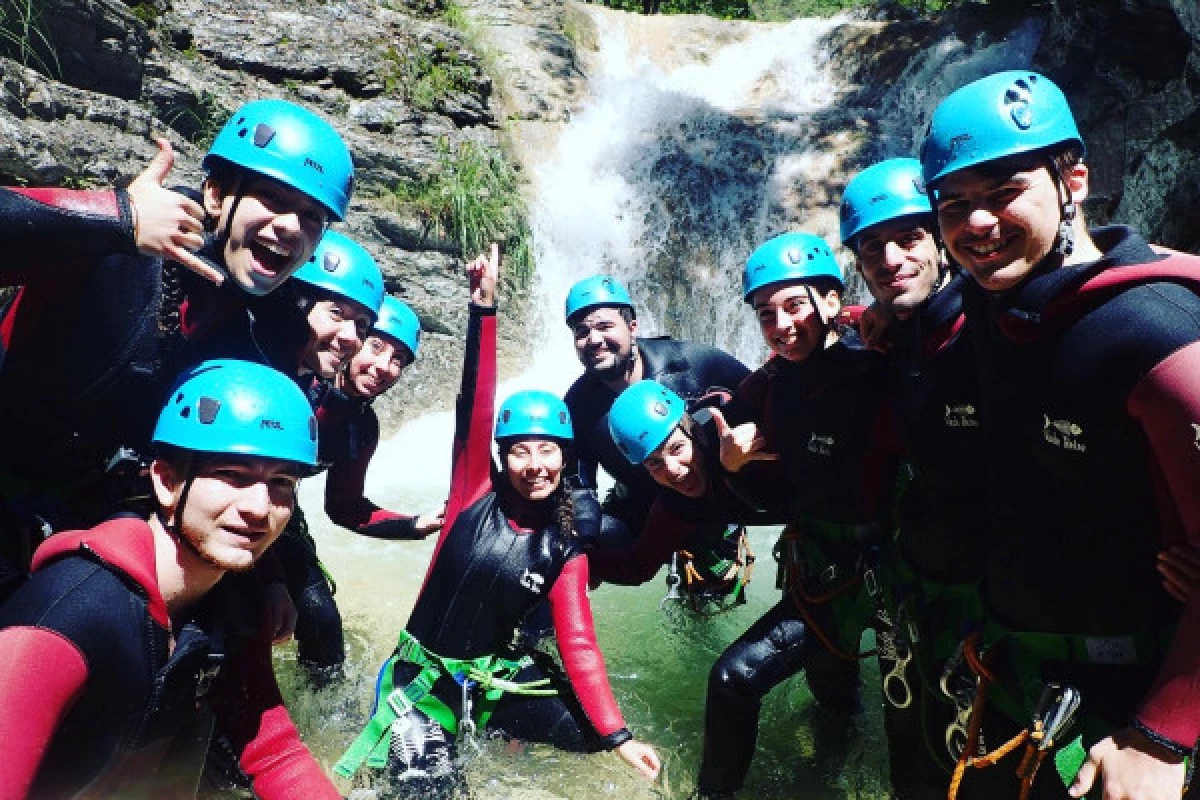 Canyoning Mercantour - Ruisseau d'Audin - Bonjour Fun