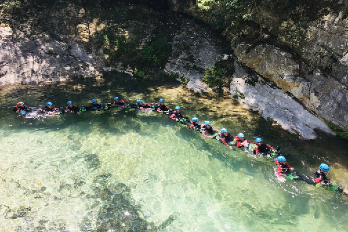 Canyoning Mercantour - Ruisseau d'Audin - Bonjour Fun