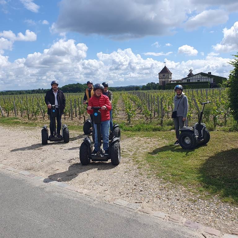 Circuit en Gyropode Segway avec dégustation au Château La Louvière - Berceau de l'appelation Pessac-Léognan (2h00) - Bonjour Fun