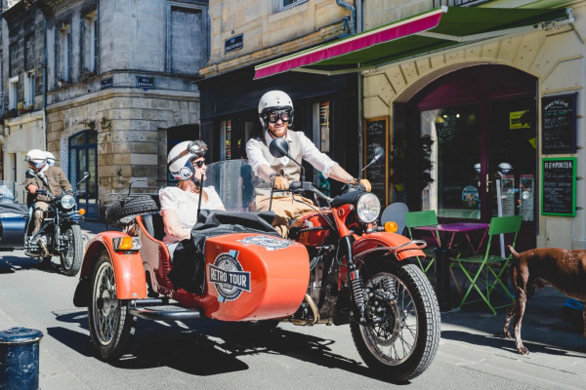 City Tour of Bordeaux in a sidecar - Bonjour Fun