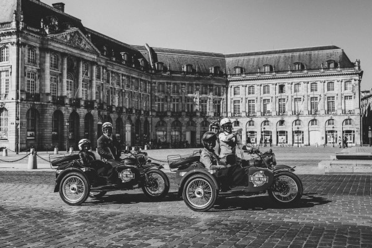 City Tour of Bordeaux in a sidecar - Bonjour Fun