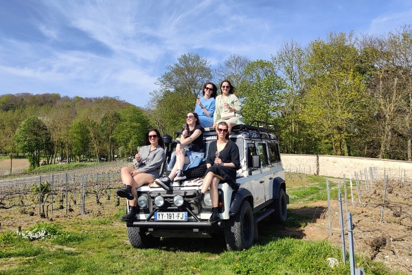 The unmissable Millésimé, tasting in the vineyard - Bonjour Fun