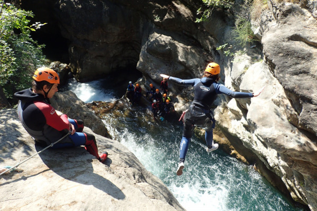 Half day Canyoning and Abseiling - Gorges du Loup - Bonjour Fun