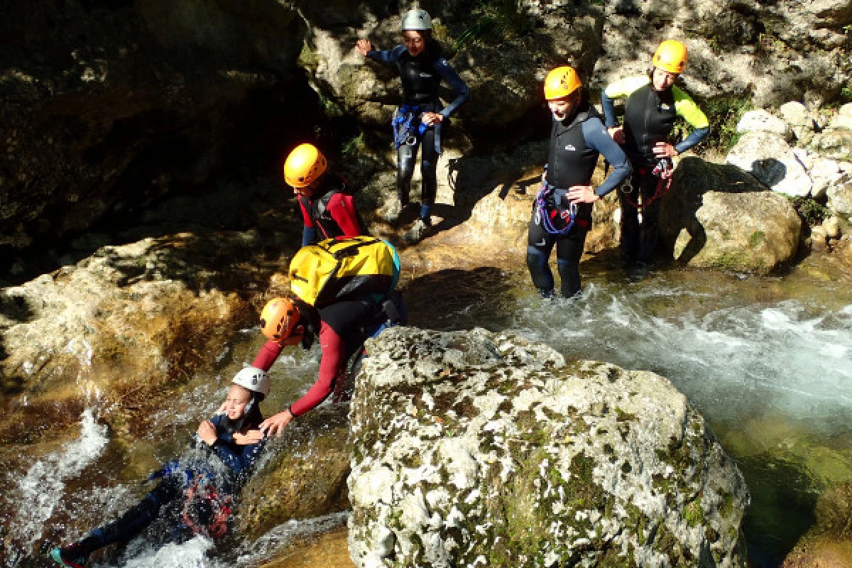 Half day Canyoning and Abseiling - Gorges du Loup - Bonjour Fun