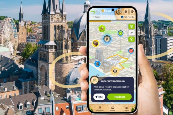 Digital Scavenger Hunt Aachen - Bonjour Fun