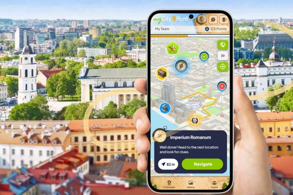 Digital Scavenger Hunt Vilnius - Bonjour Fun