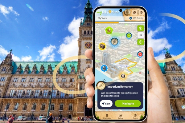 Digital Scavenger Hunt Hamburg (Old Town) - Bonjour Fun