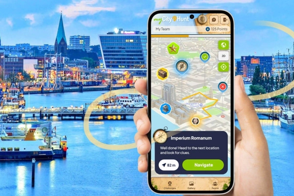 Digital Scavenger Hunt Kiel - Bonjour Fun