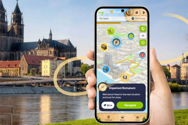 Digital Scavenger Hunt Magdeburg - Bonjour Fun