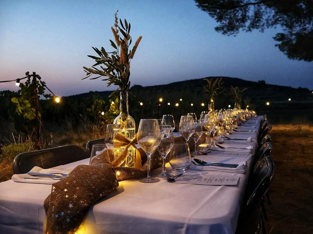 Countryside dinner and moonlit stroll - Bonjour Fun