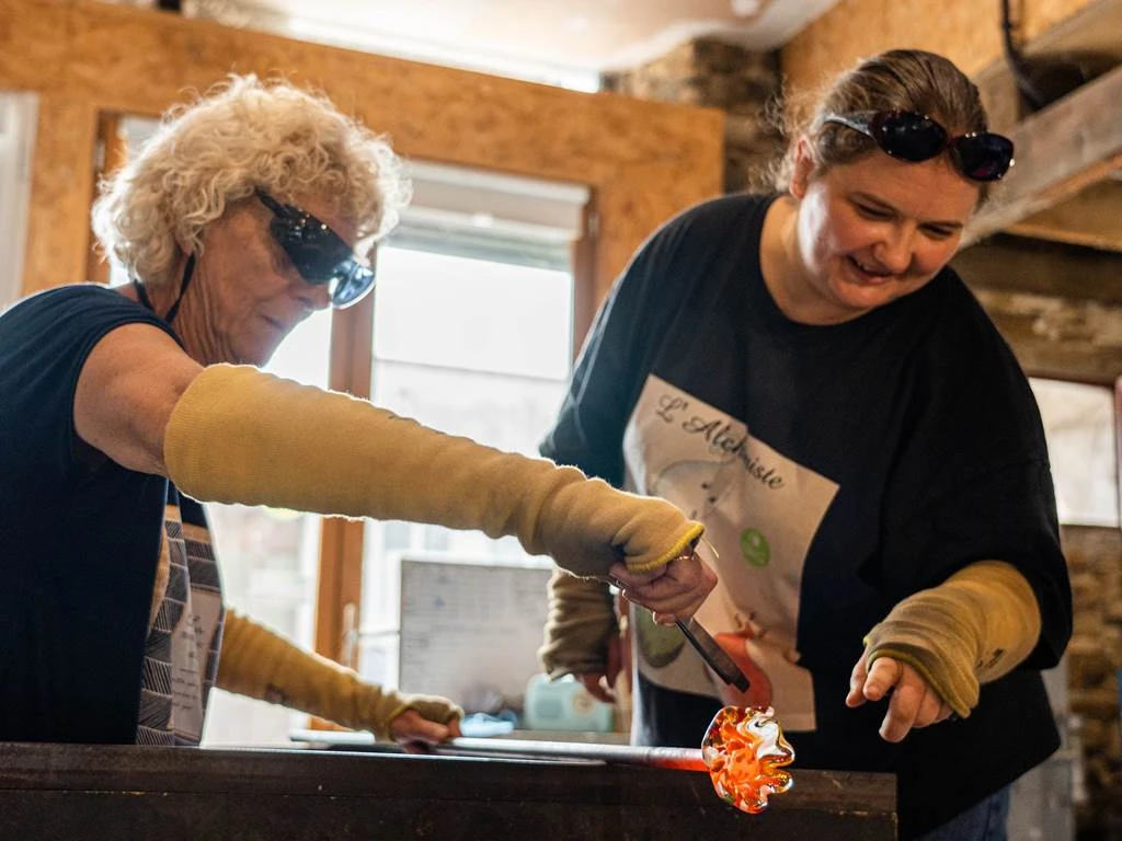Duo mini-atelier fleur ou boule de Noël - Bonjour Fun