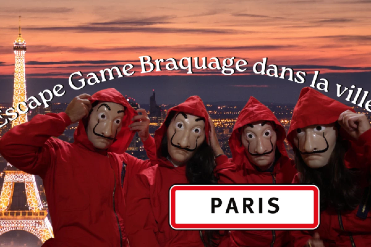 ESCAPE GAME IN THE CITY HEIST PARIS - Bonjour Fun