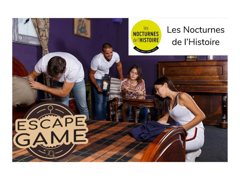 ESCAPE GAME Les Nocturnes de l'Histoire - Bonjour Fun