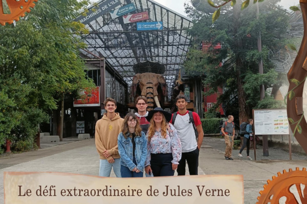 Outdoor Escape Game-Le grand défi de Jules Verne - Bonjour Fun
